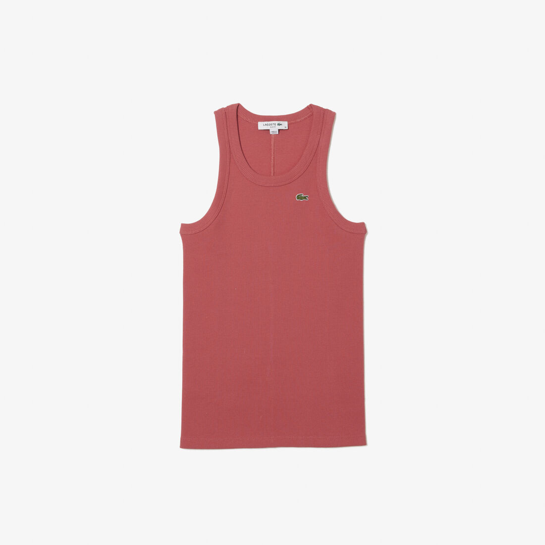 Slim Fit Ribbed Cotton Tank Top
