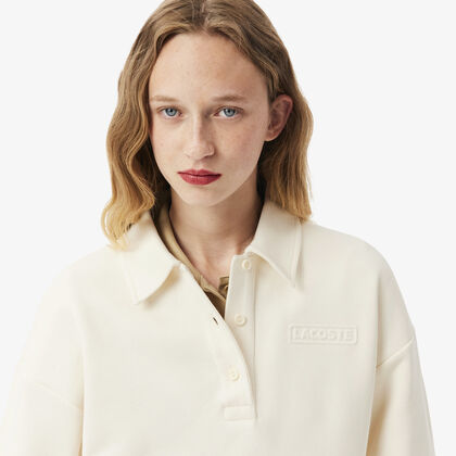 Polo Collar Sweatshirt