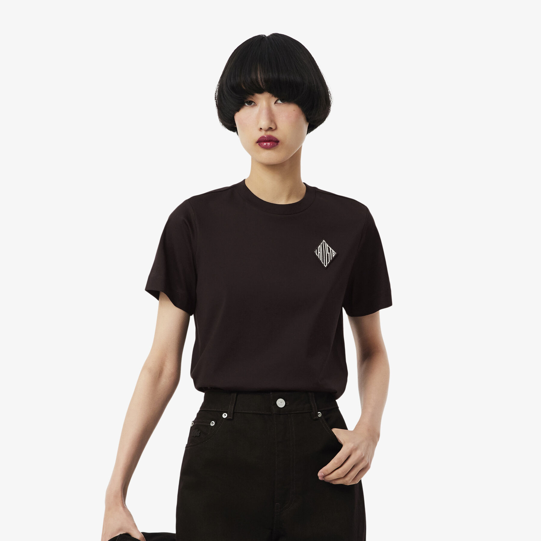 Lacoste Badge Cotton T-shirt Lacoste Badge Cotton T-shirt