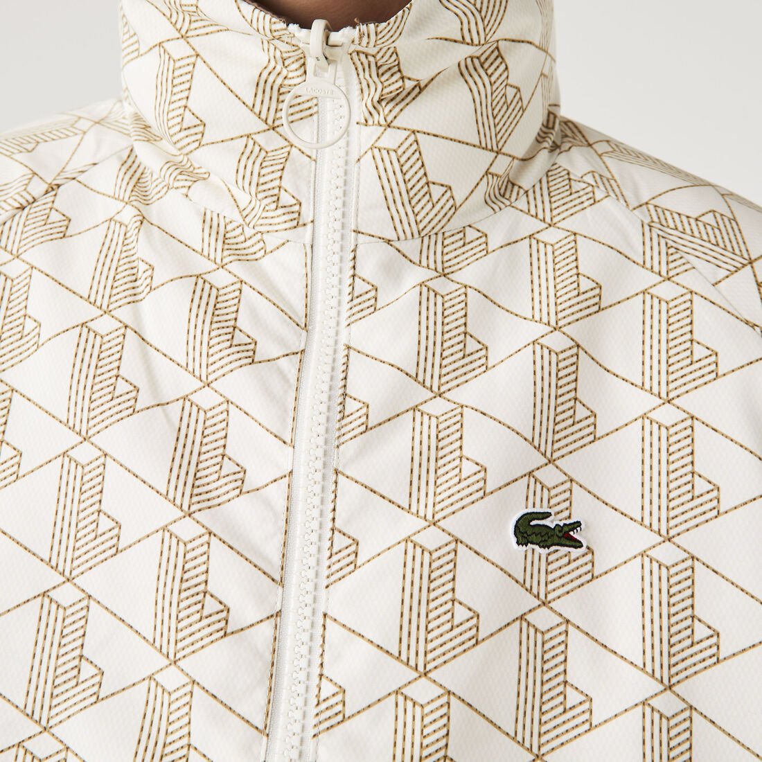 جاكيت لاكوست بتصميم بوجهين مقاوم للمياه للجنسين جاكيت لاكوست بتصميم بوجهين مقاوم للمياه للجنسين