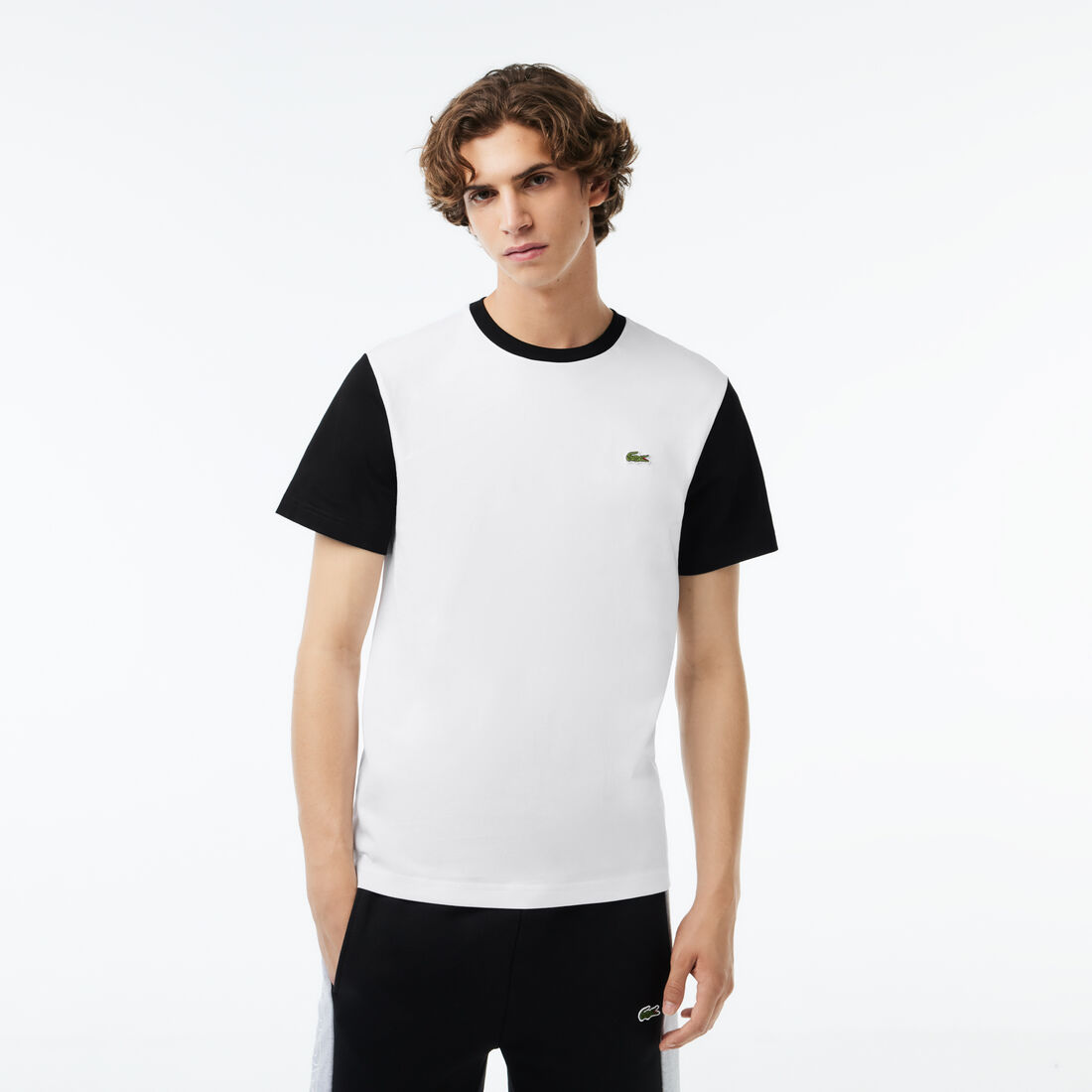 Regular Fit Cotton Colour-Block T-shirt