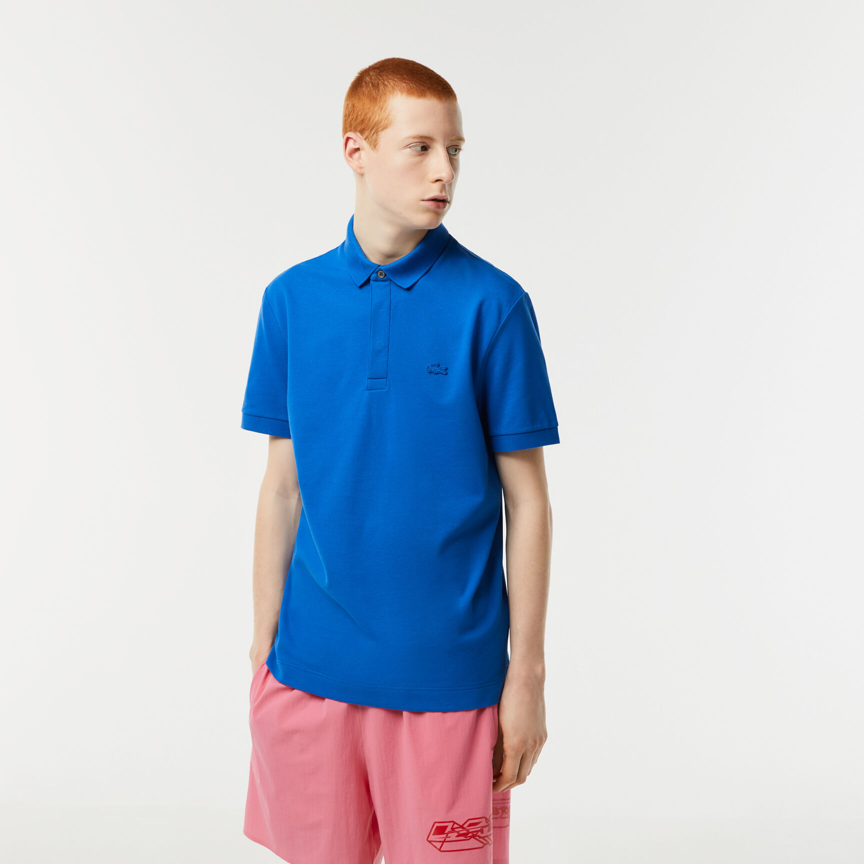 Regular Fit Paris Stretch Pique Polo Shirt