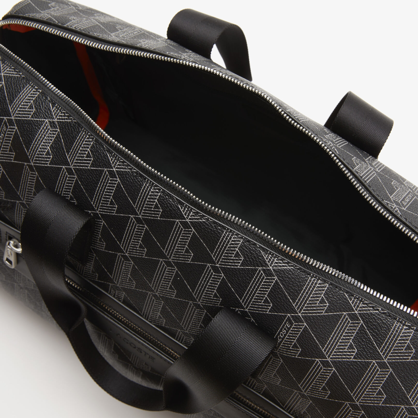 Unisex Lacoste The Blend Monogram Print Weekend Bag