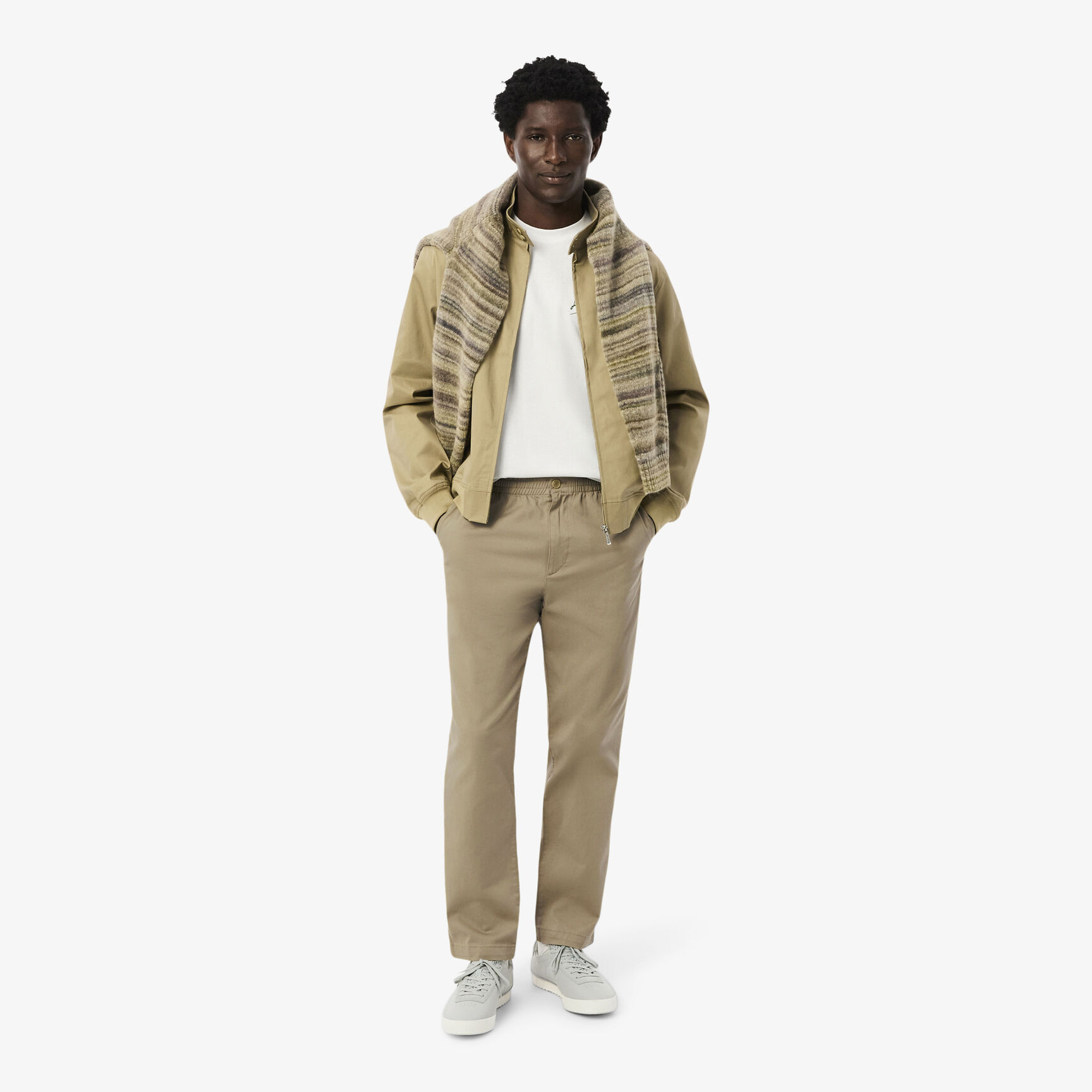 Regular Fit Cotton Gabardine Chino Pants