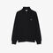 Zipped High Neck Cotton Sweater