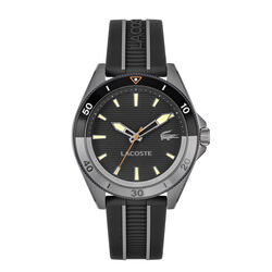 Mainsail Black Silicone Watch