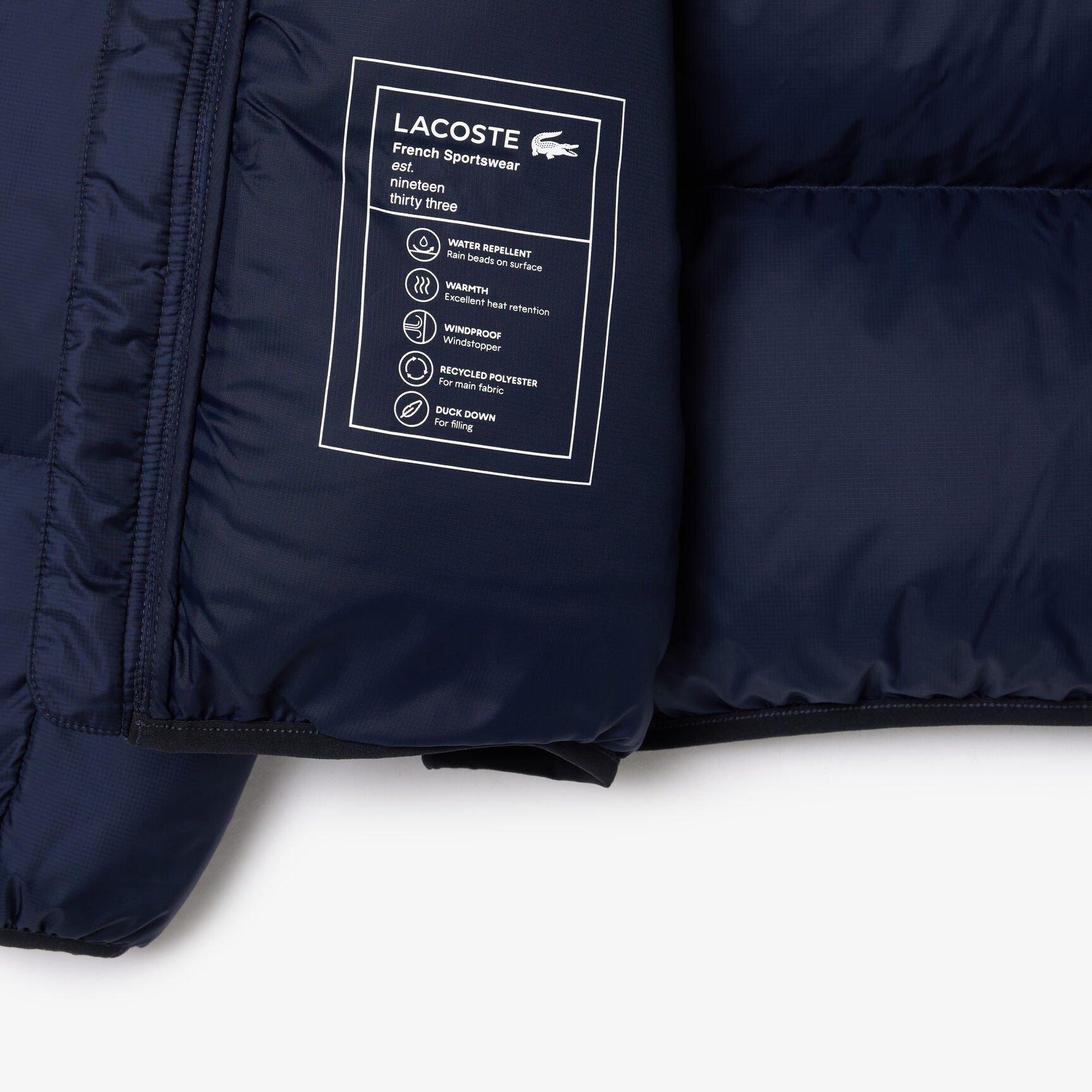 سترة قصيرة منفوخة بغطاء رأس ومقاومة للماء سترة قصيرة منفوخة بغطاء رأس ومقاومة للماء