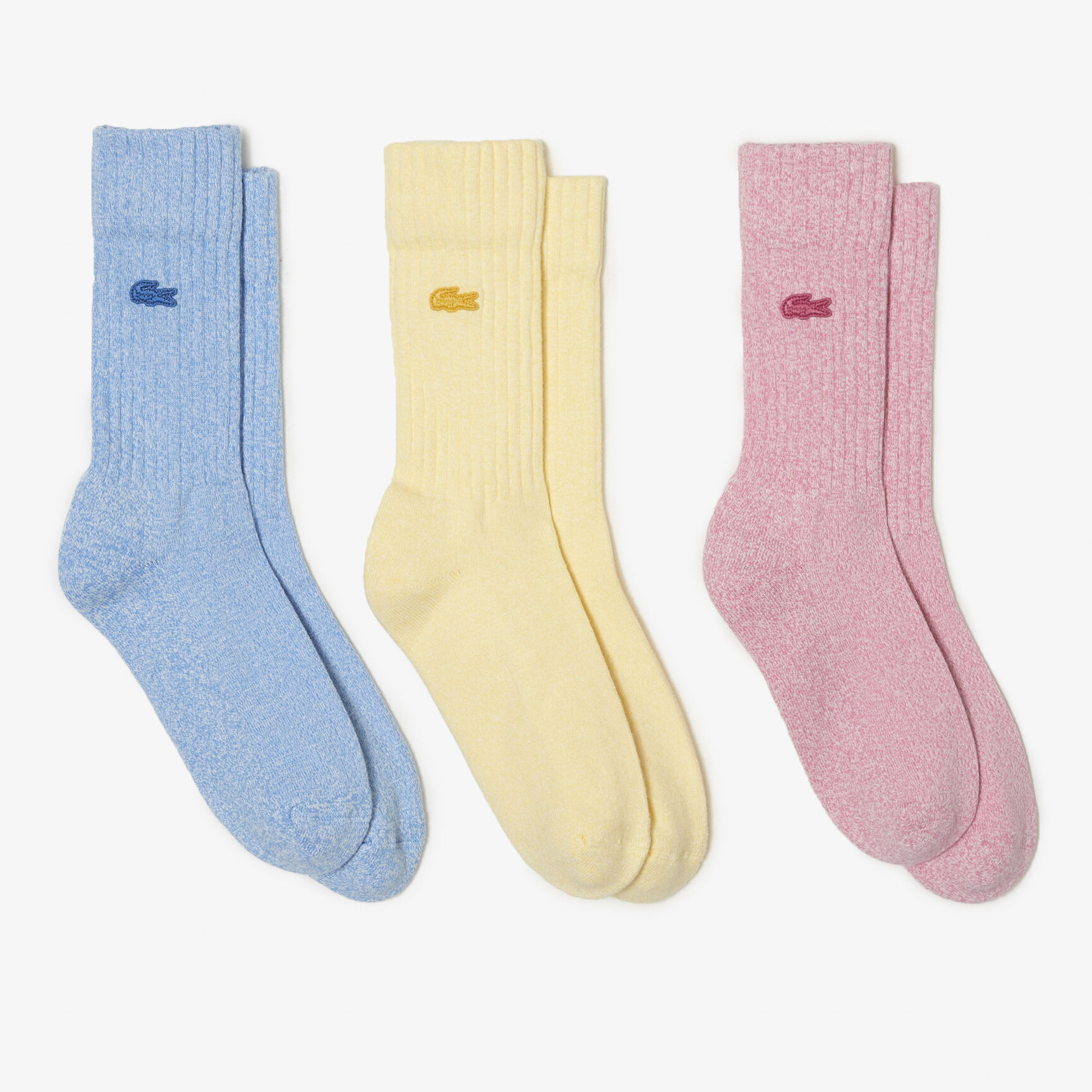 Unisex 3-pack Lacoste Organic Cotton Socks Unisex 3-pack Lacoste Organic Cotton Socks