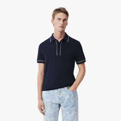 Regular Fit Paris Stretch Pique Polo Shirt
