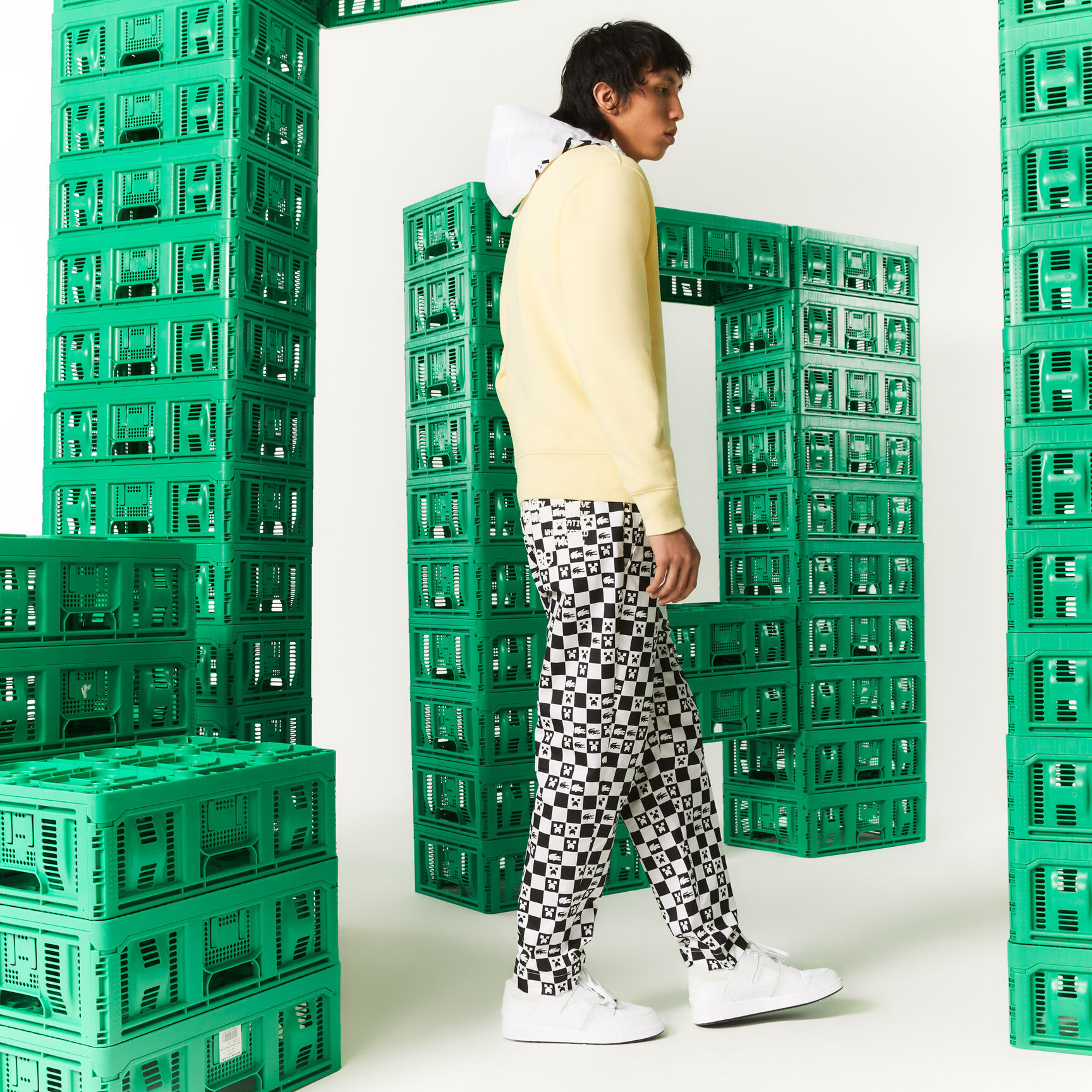 Men's Minecraft Lacoste x Stretch Organic Cotton Joggers Men's Minecraft Lacoste x Stretch Organic Cotton Joggers