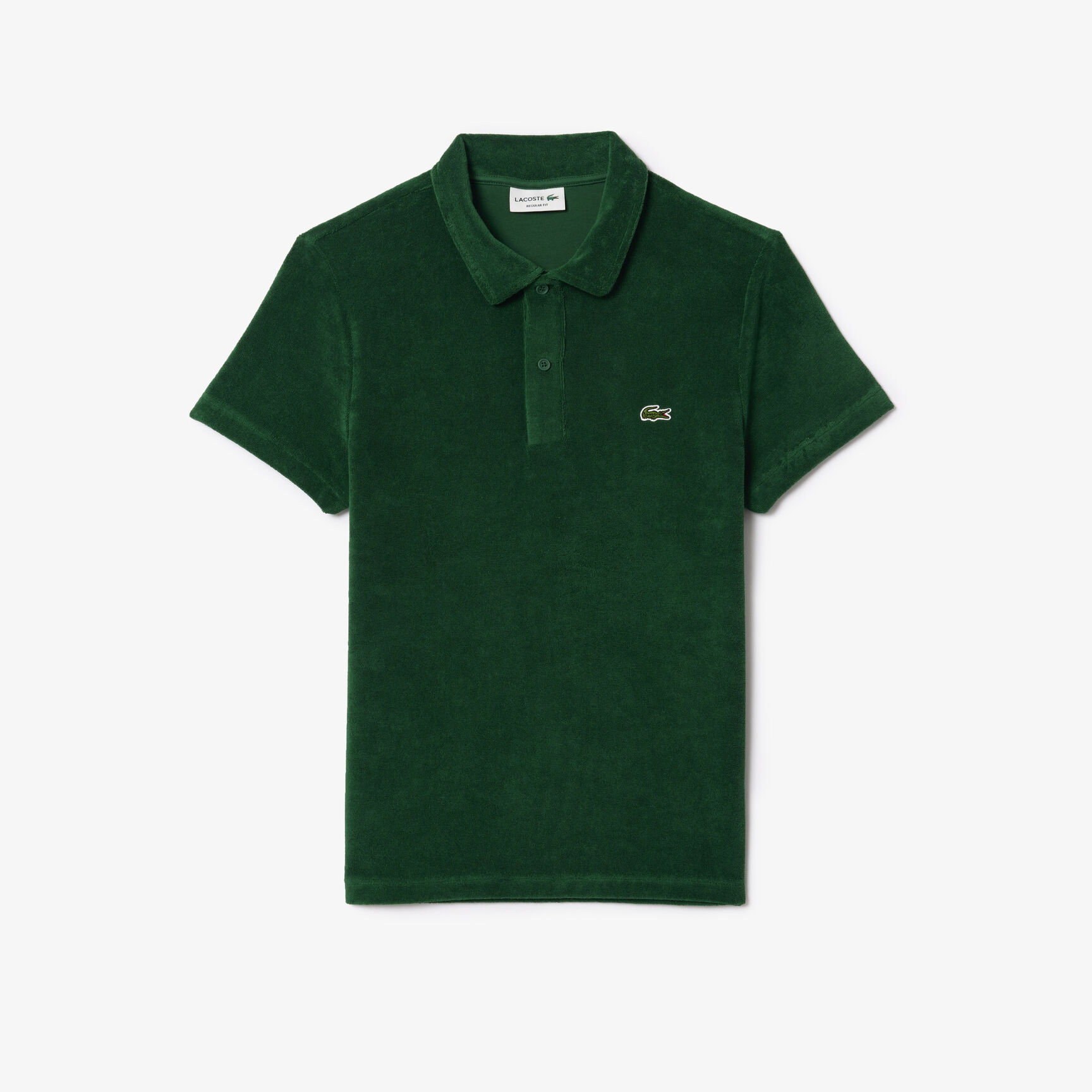 Regular Fit Terry Polo Shirt Regular Fit Terry Polo Shirt