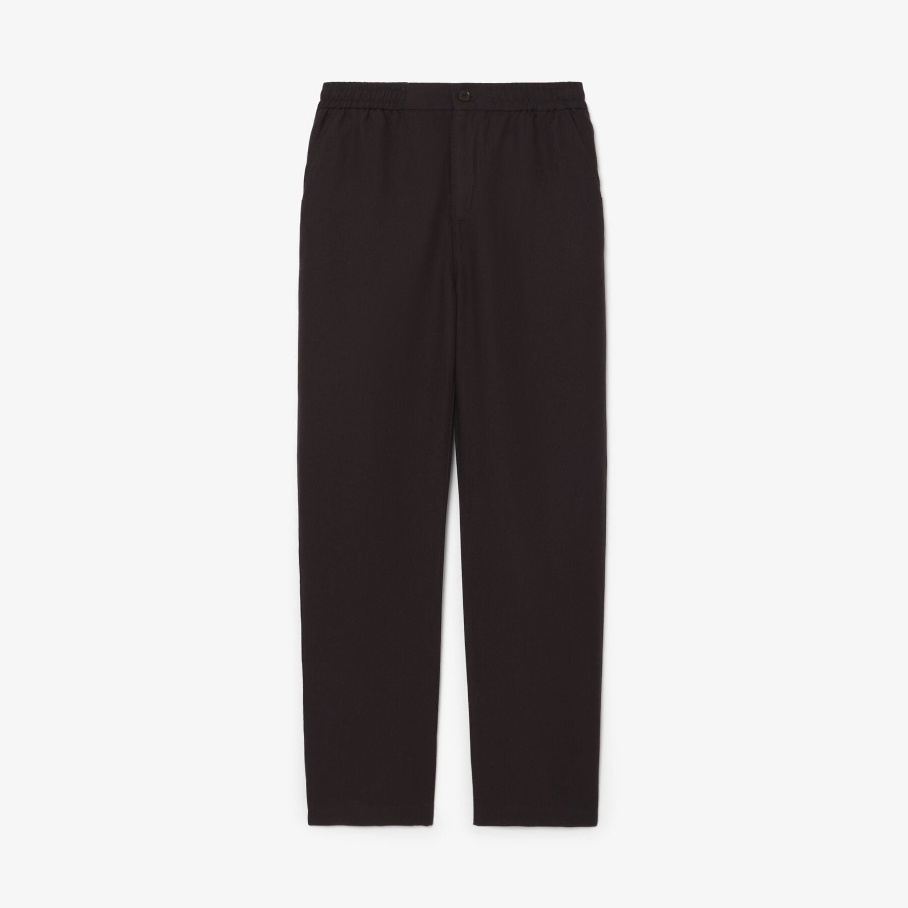 Regular Fit Linen Chino Pants lacoste regular fit linen chino pants