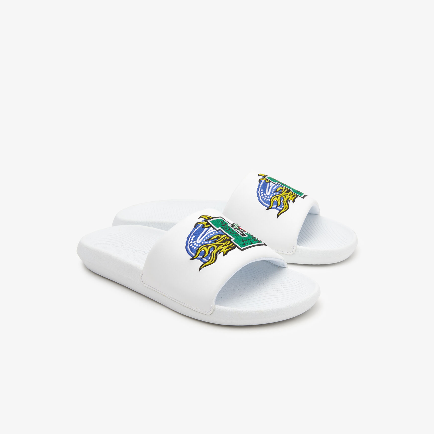 Men's Croco Synthetic Slides Men's Croco Synthetic Slides