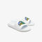 Men's Croco Synthetic Slides lacoste men s croco synthetic slides