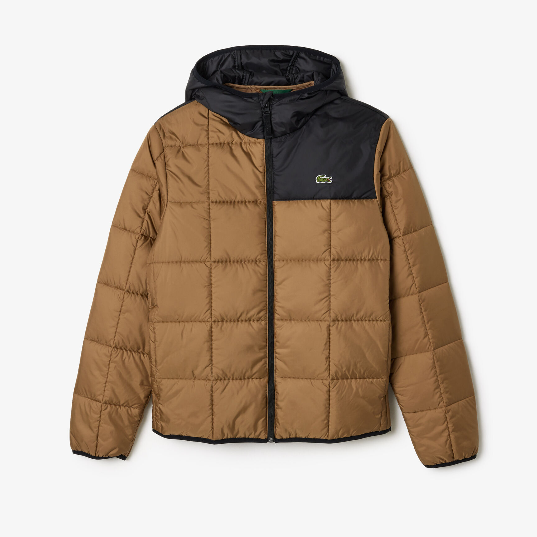 جاكيت قصير مقاوم للماء بغطاء رأس قابل للإزالة جاكيت قصير مقاوم للماء بغطاء رأس قابل للإزالة