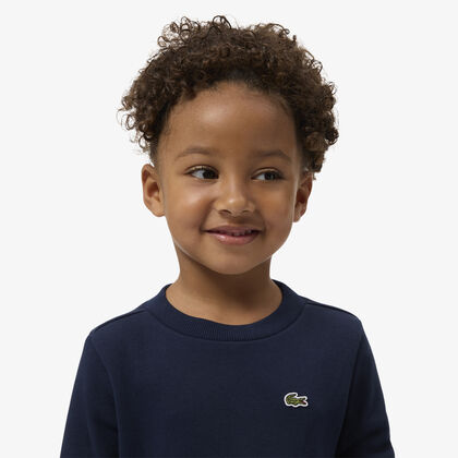 lacoste long sleeved fleece dress