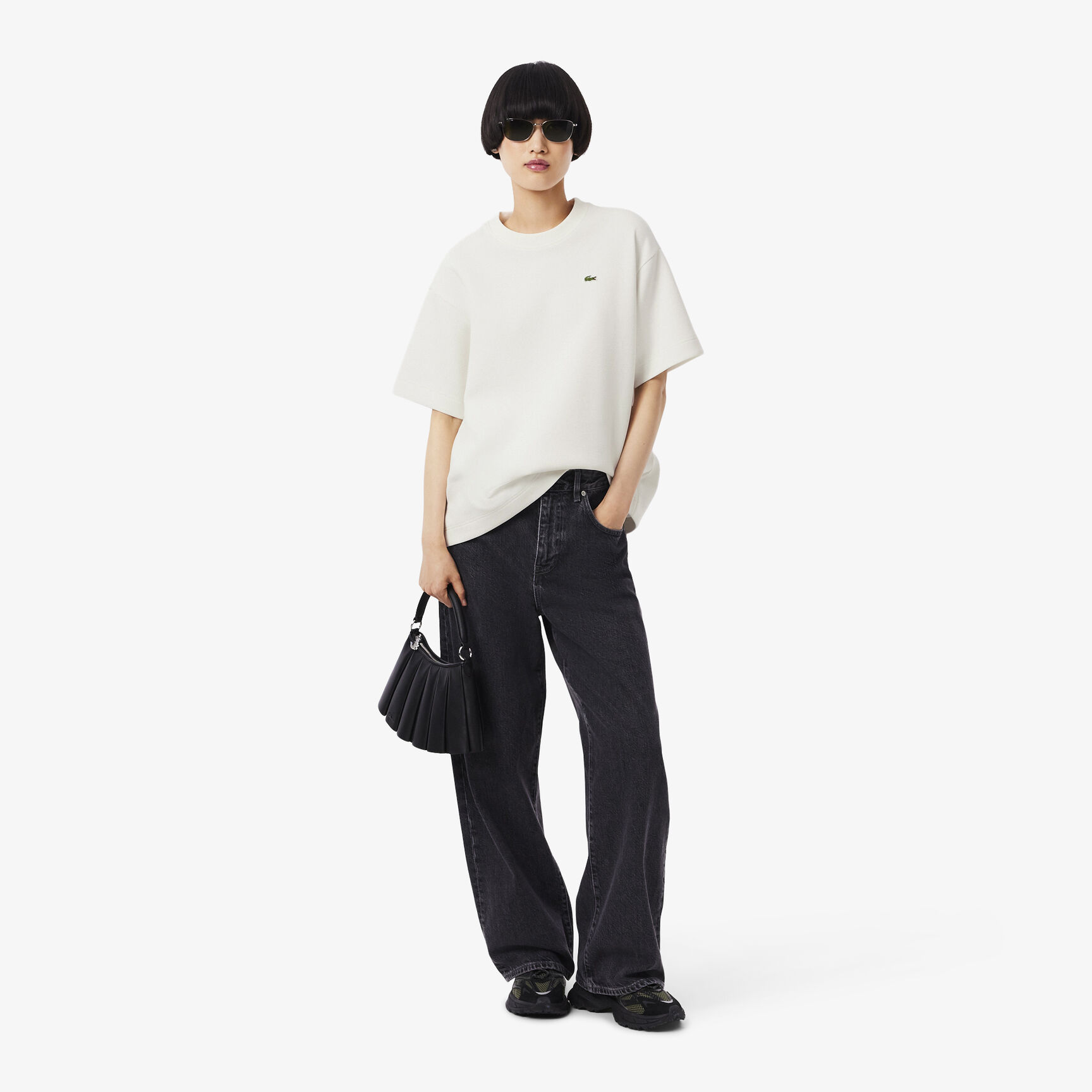 Oversized Double Face Pique T-shirt Oversized Double Face Pique T-shirt