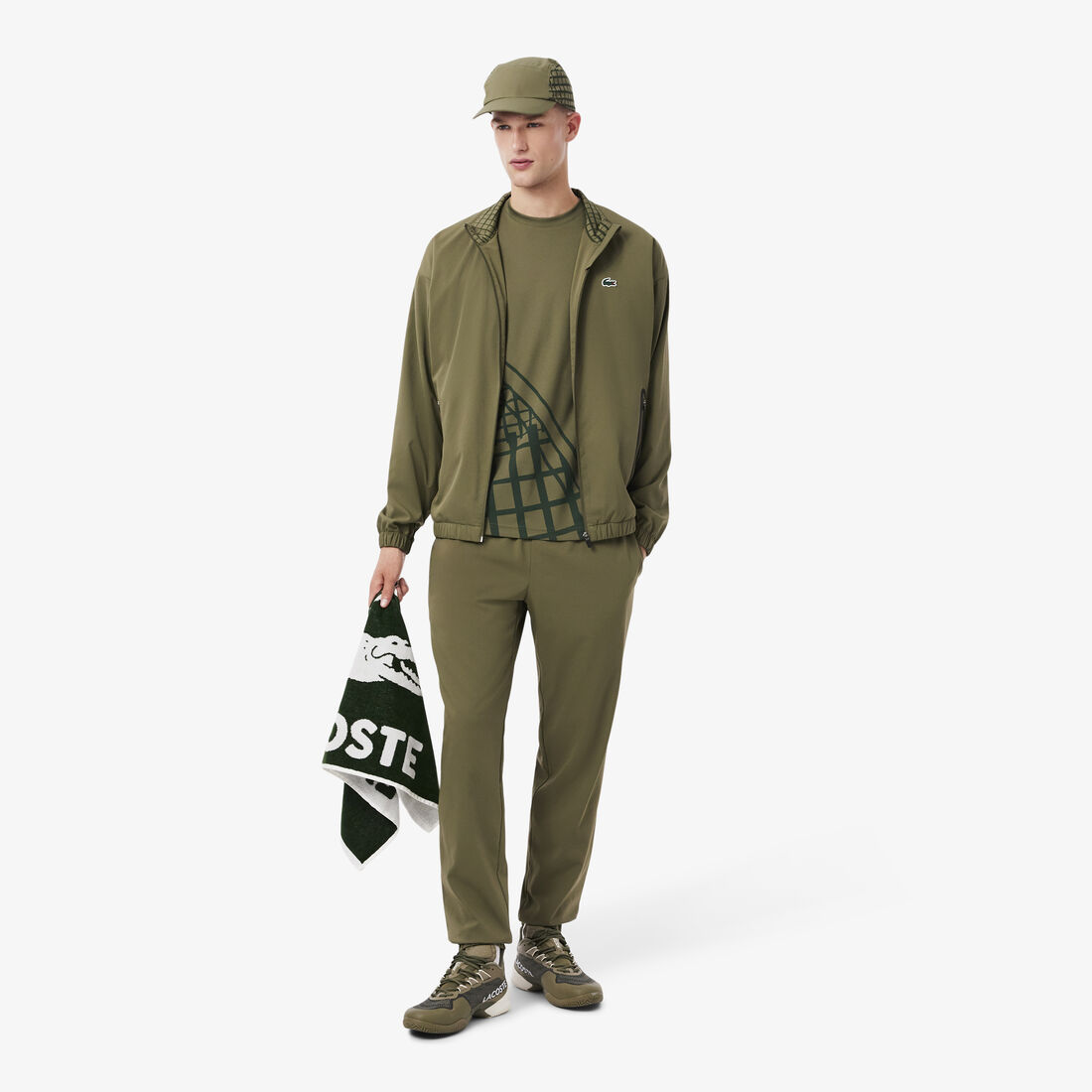 تي شيرت تنس مطبوع فائق الجفاف تي شيرت تنس مطبوع فائق الجفاف