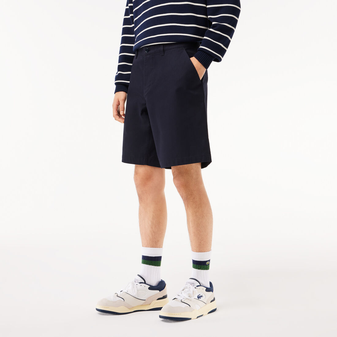 Cotton Gabardine Chino Bermuda Shorts Cotton Gabardine Chino Bermuda Shorts