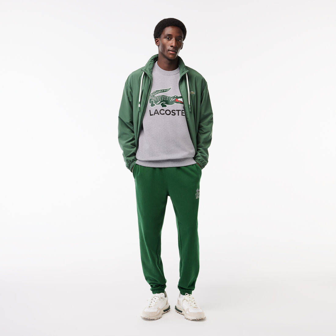 سويت شيرت صوف ناعم مقسم بألوان سويت شيرت صوف ناعم مقسم بألوان