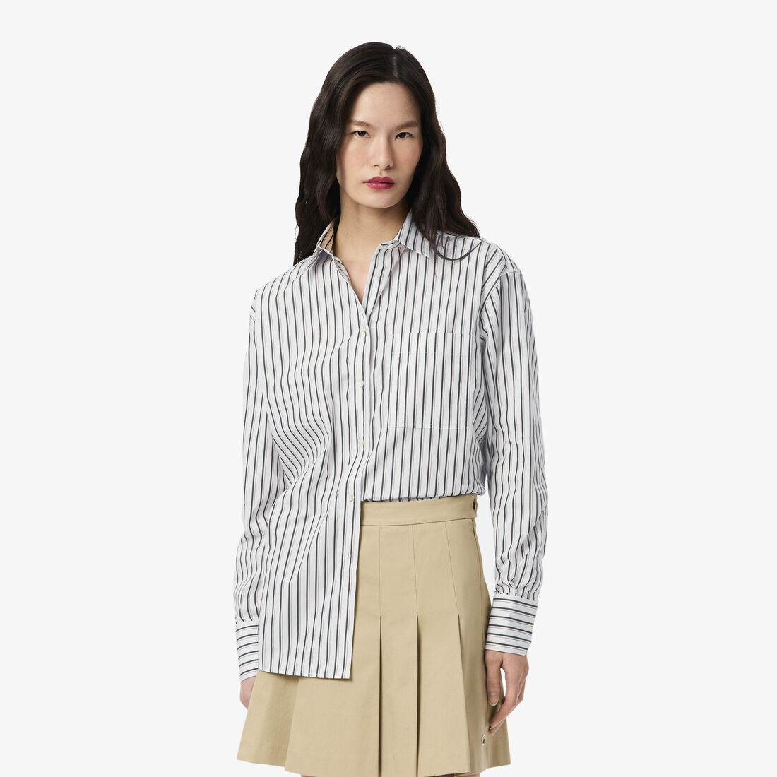 Oversized Cotton Poplin Shirt 