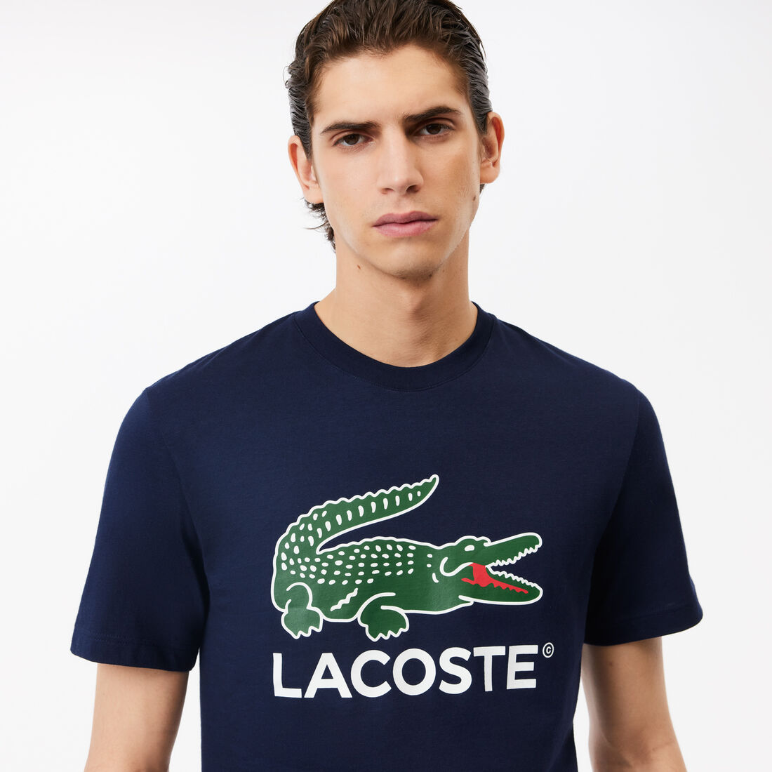 Cotton Jersey Signature Print T-shirt Cotton Jersey Signature Print T-shirt