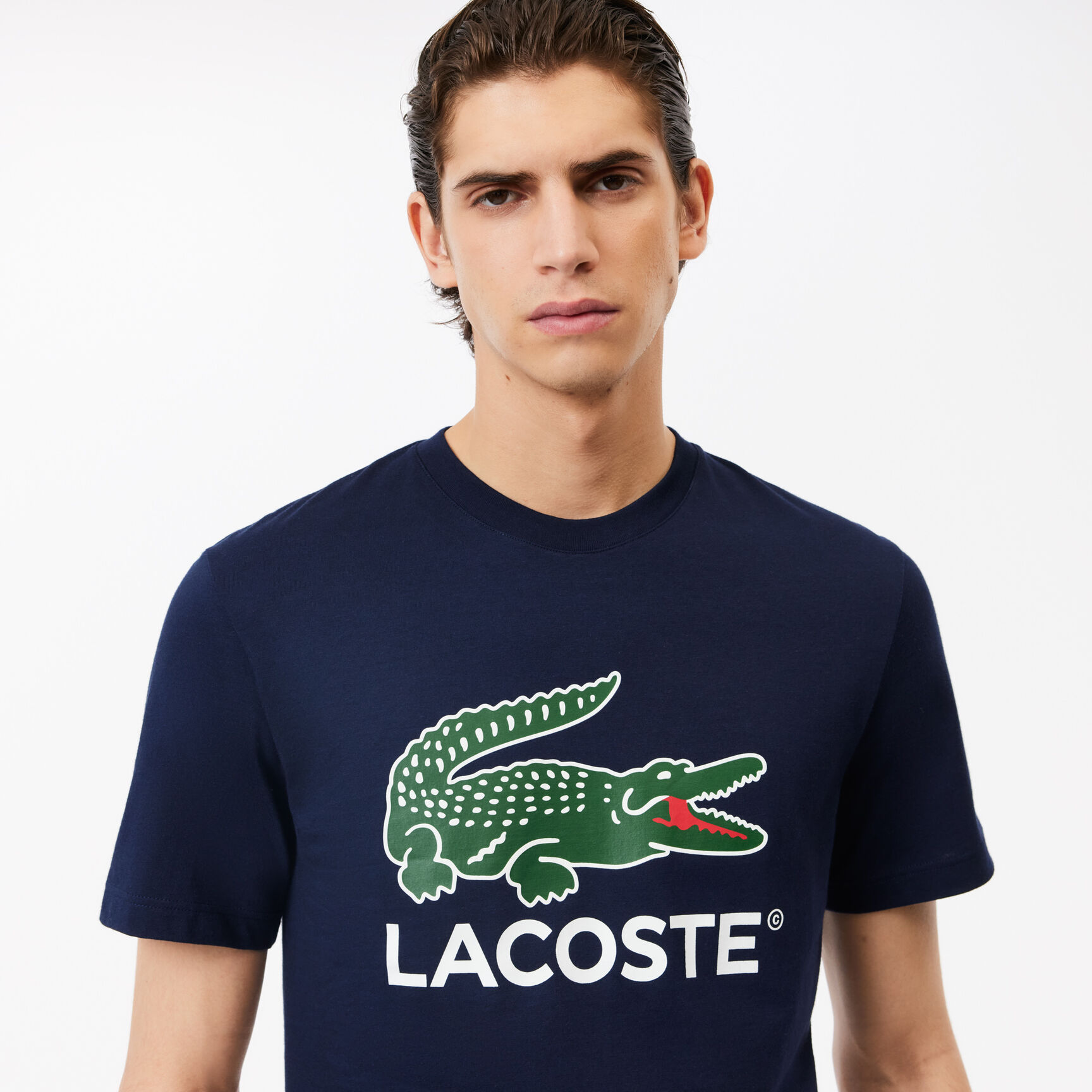 Cotton Jersey Signature Print T-shirt Cotton Jersey Signature Print T-shirt