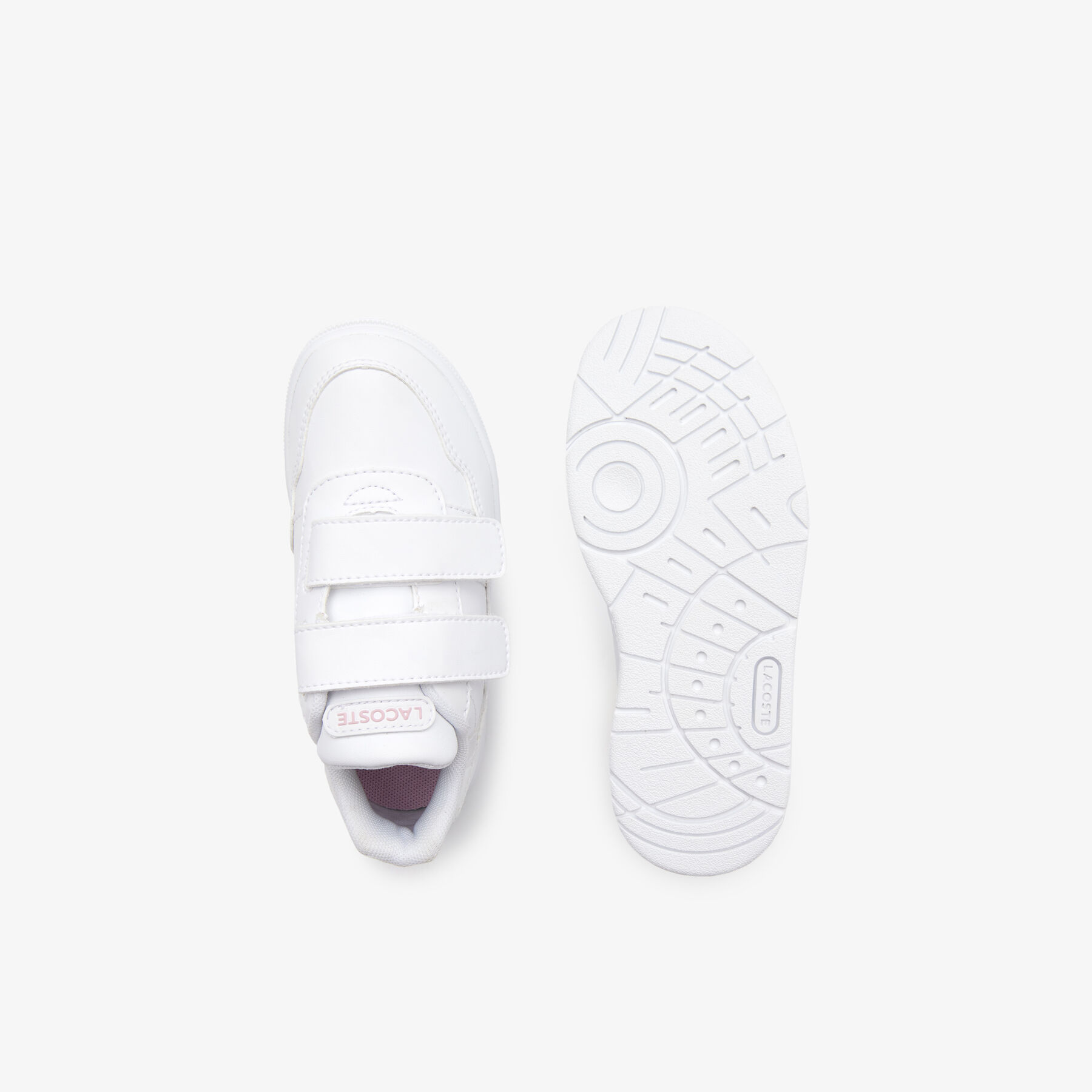 Infants' T-Clip Synthetic Popped Heel Trainers lacoste infants t clip synthetic popped heel trainers