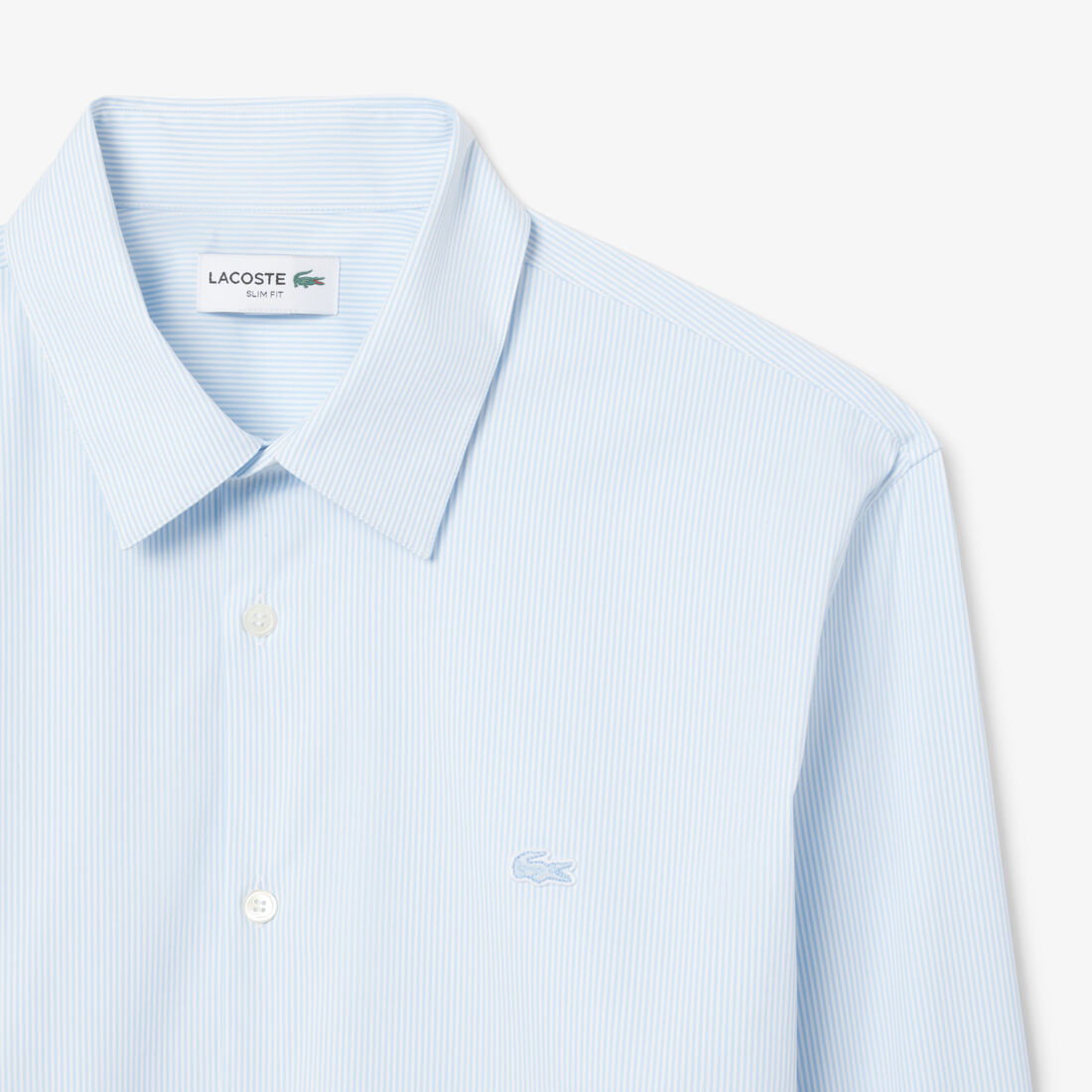 Slim Fit Striped Stretch Poplin Shirt Slim Fit Striped Stretch Poplin Shirt