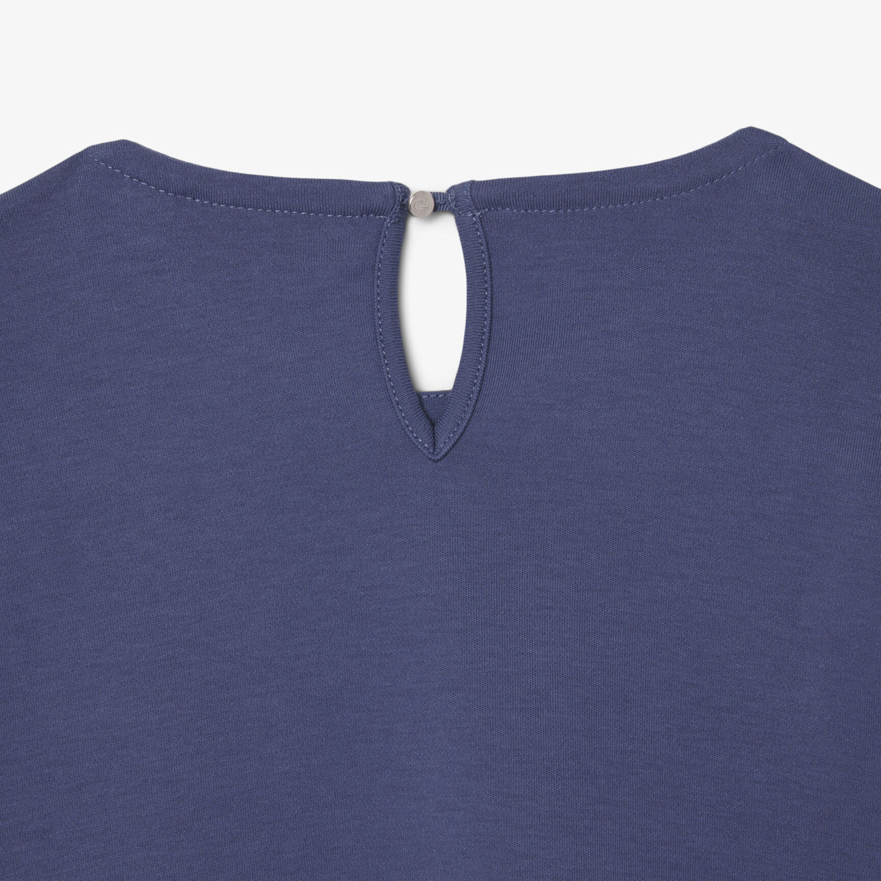 تي شيرت قطني بأكمام طويلة وبشعار الماركة