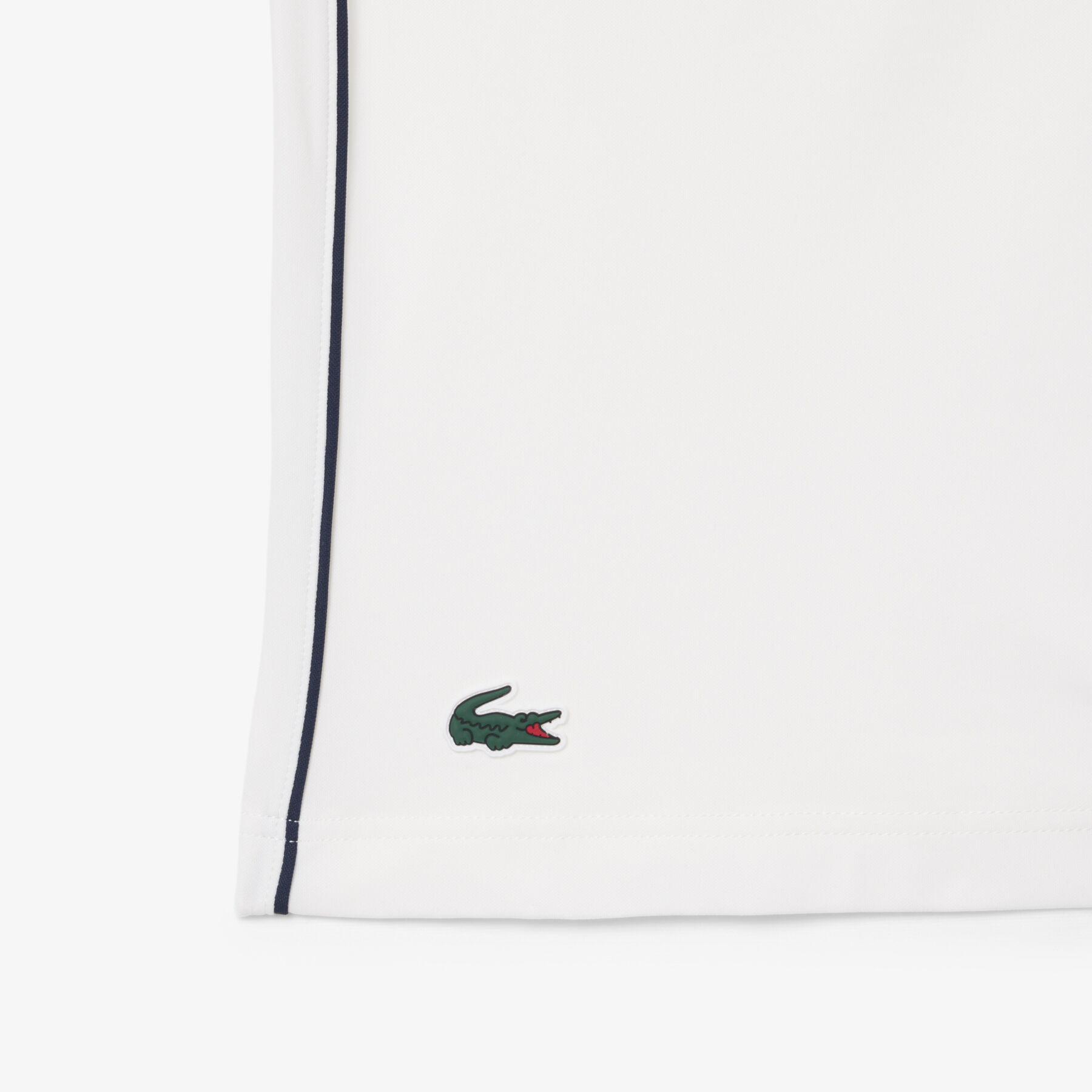 lacoste ultra dry badge accent tennis heritage polo shirt
