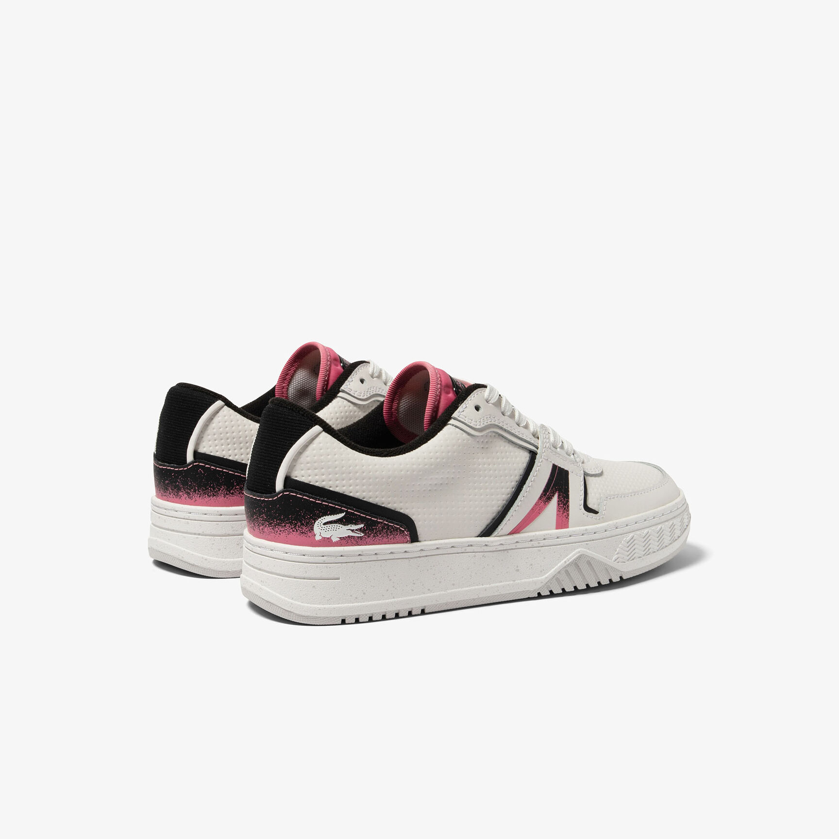 Women's Lacoste L001 Leather Heel Pop Trainers