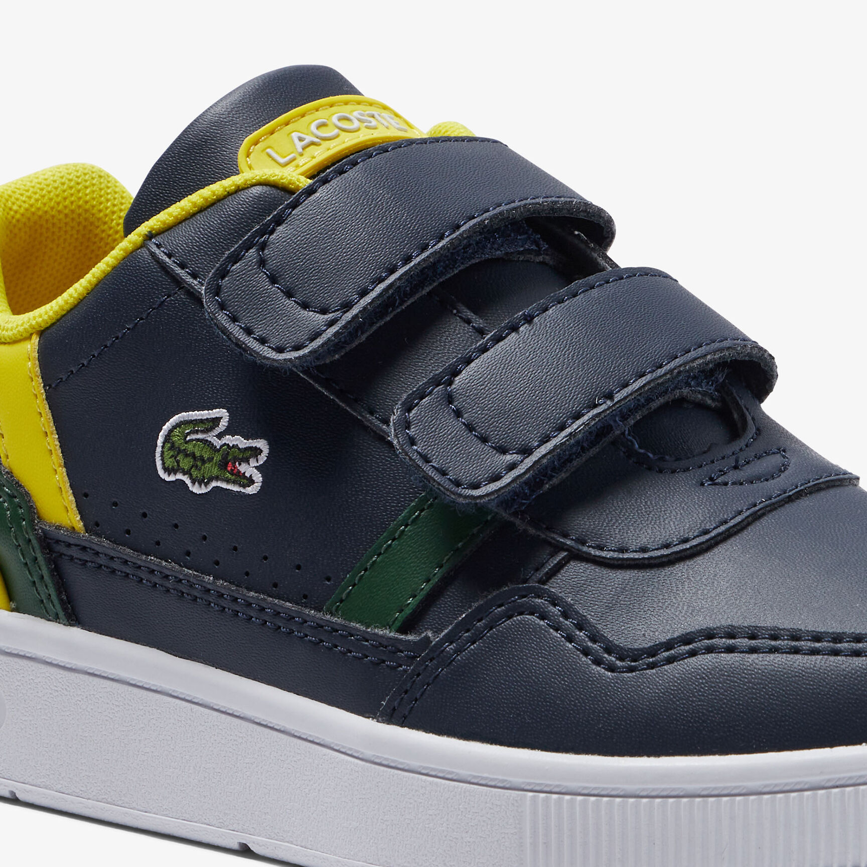 Children's Lacoste T-Clip Synthetic Color-Pop Sneakers