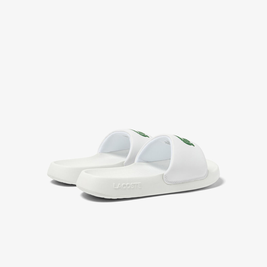 Men's Lacoste Croco 1.0 Synthetic Slides Men's Lacoste Croco 1.0 Synthetic Slides