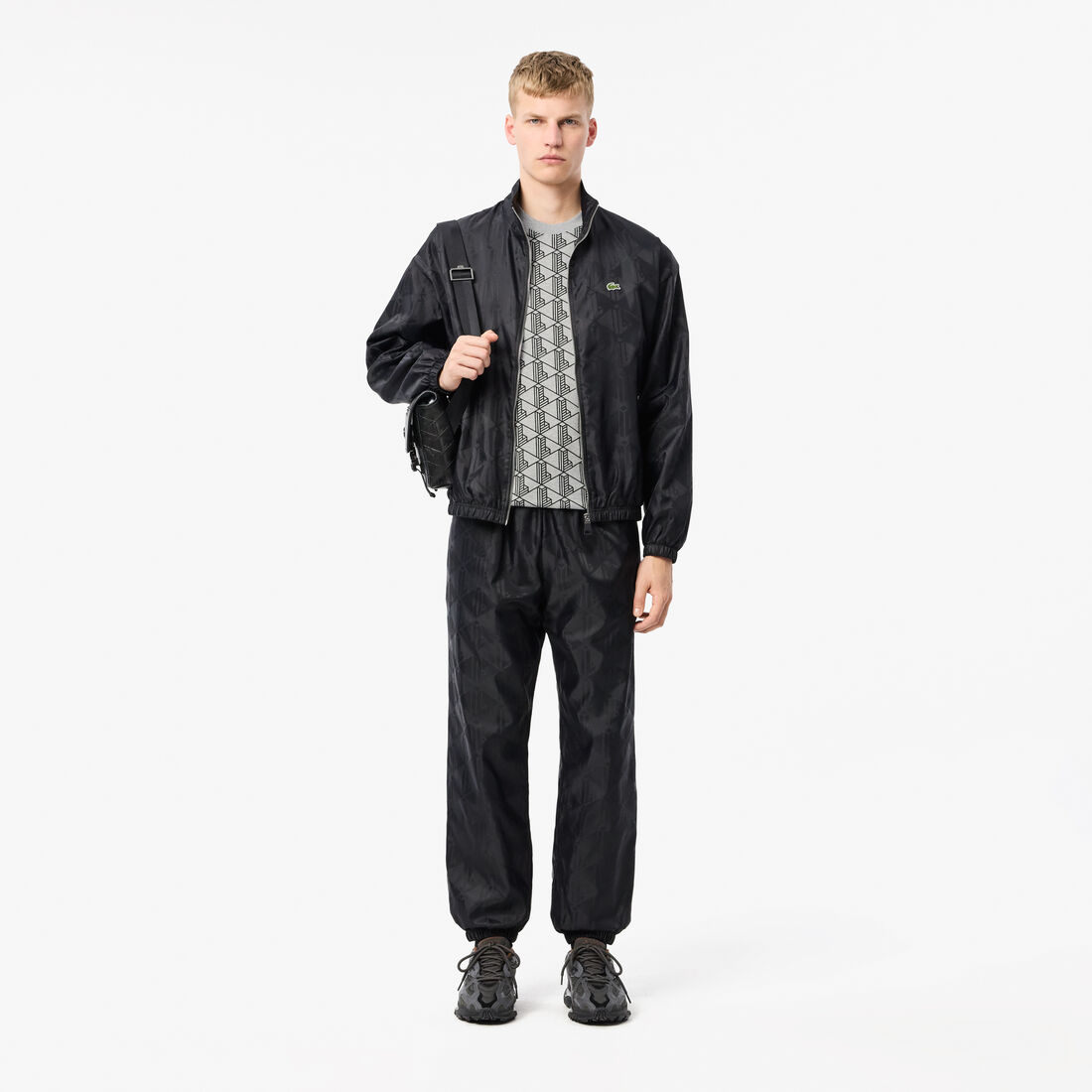 تيشيرت قطن مونوغرام تيشيرت قطن مونوغرام