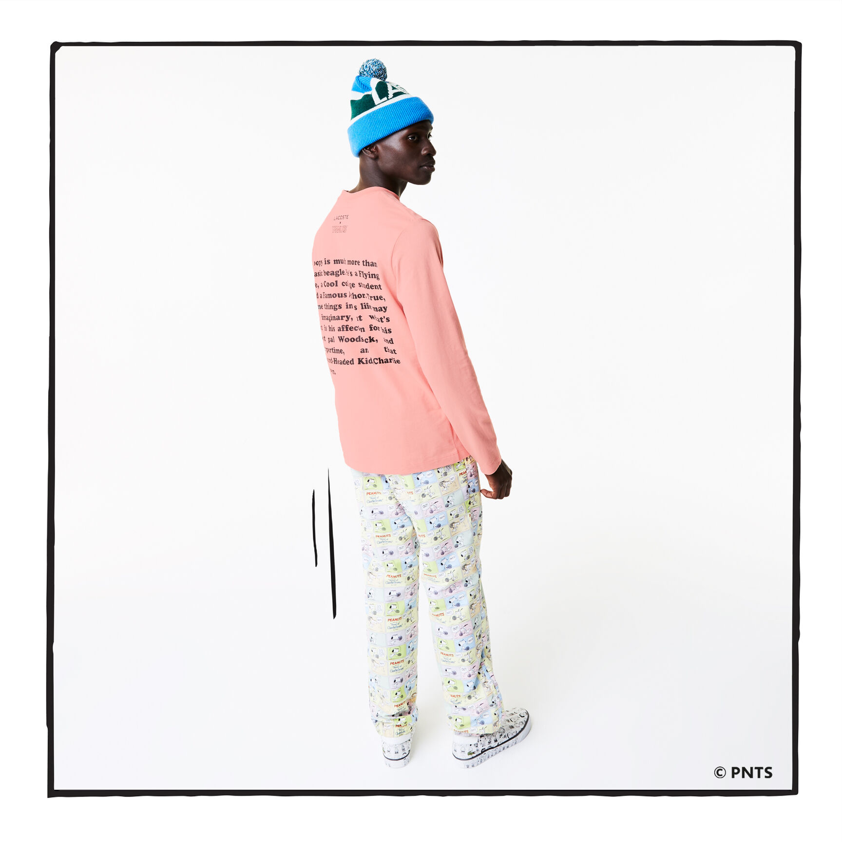 تيشيرت رجالي من القطن العضوي من مجموعة Lacoste x Peanuts تيشيرت رجالي من القطن العضوي من مجموعة Lacoste x Peanuts