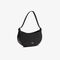 Women's Lacoste Top Grain Leather Halfmoon Bag 