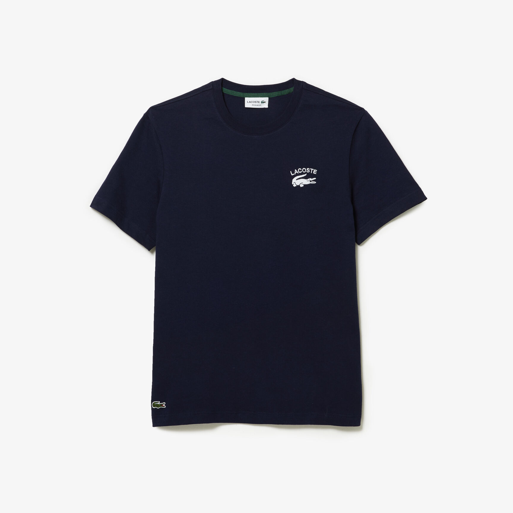 تيشيرت لاكوست قطن جيرسيه بقصة عادية للرجال تيشيرت لاكوست قطن جيرسيه بقصة عادية للرجال