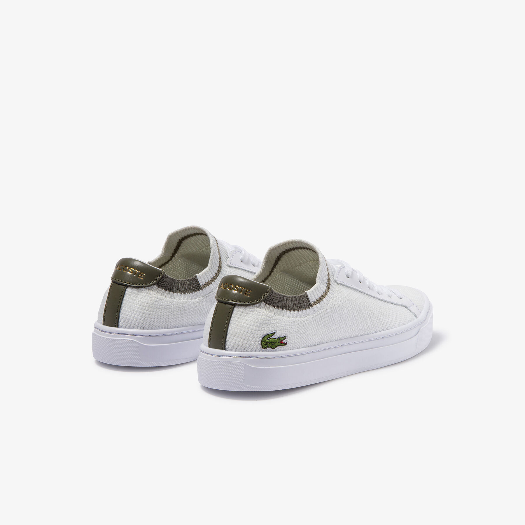 Women's La Piquée Colour-block Textile Sneakers lacoste women s la piqu e colour block textile sneakers