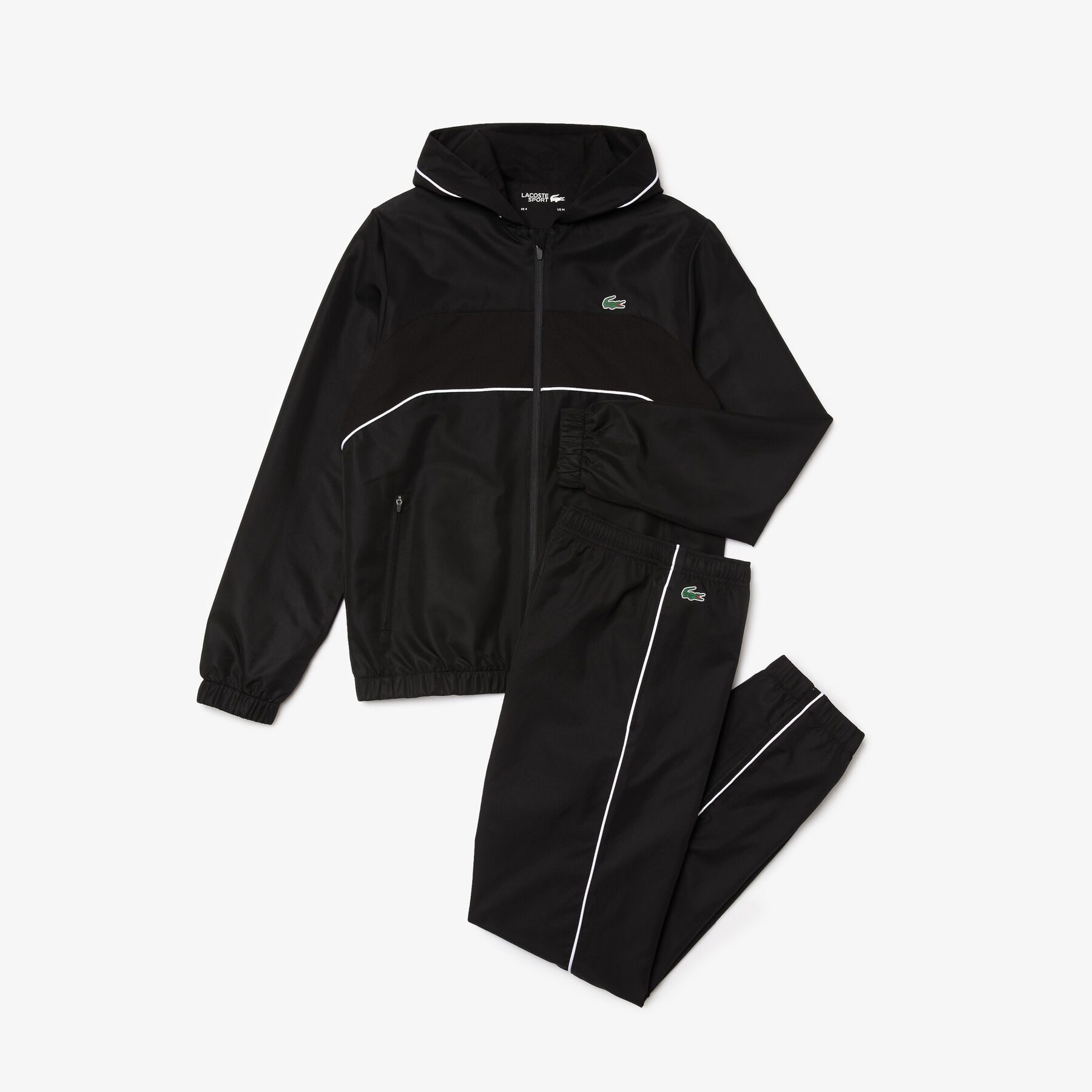 لاكوست بذلة رياضية للتنس مع غطاء رأس مجموعة lacoste sport للرجال