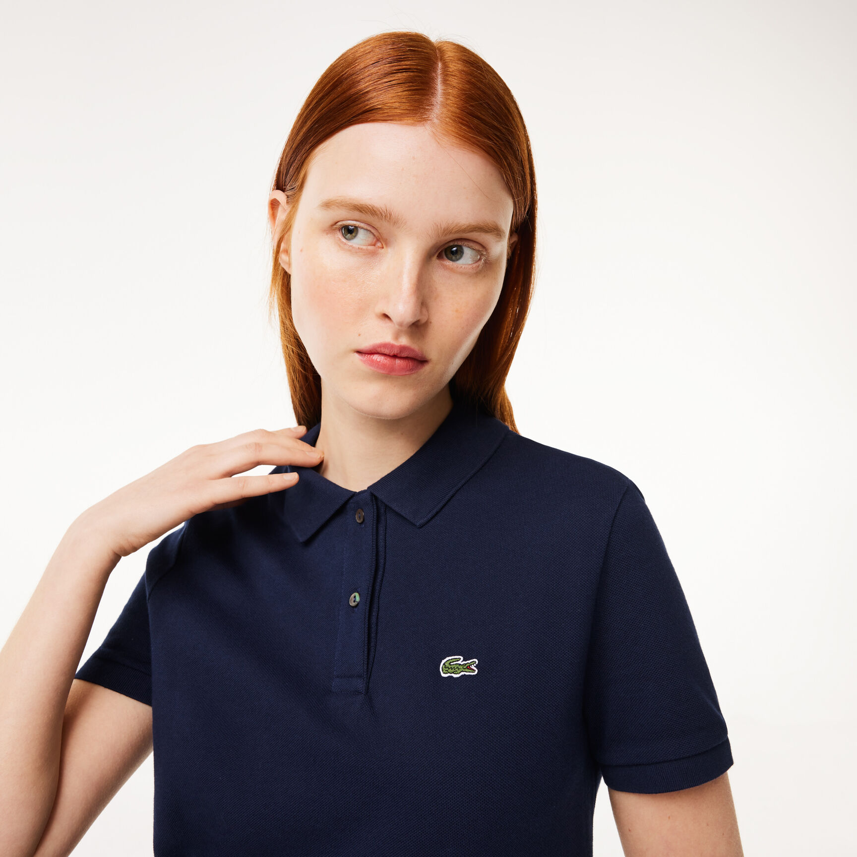 Women's Lacoste Pique Knit Polo Dress
