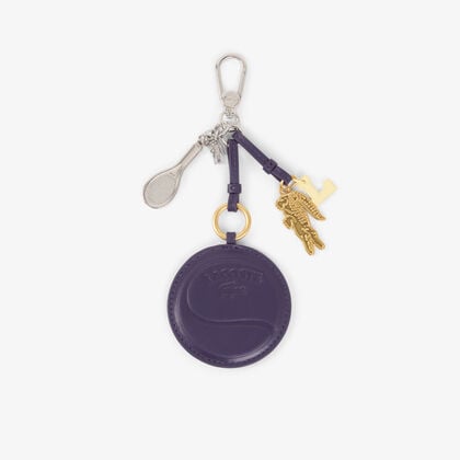 lacoste tennis racket mirror l charms key ring