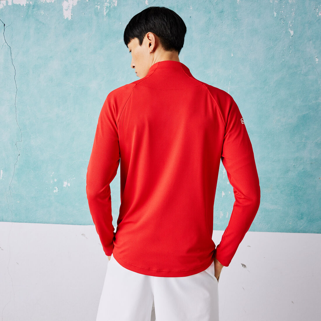 Men’s Lacoste SPORT x Novak Djokovic Technical Zip Jacket Men’s Lacoste SPORT x Novak Djokovic Technical Zip Jacket