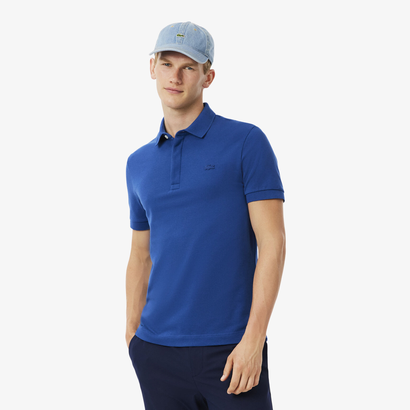 Regular Fit Paris Stretch Pique Polo Shirt