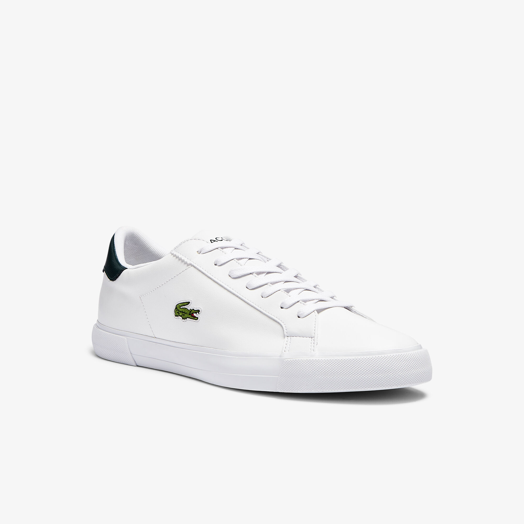Buy Men s Lerond Plus Leather Trainers Lacoste QA