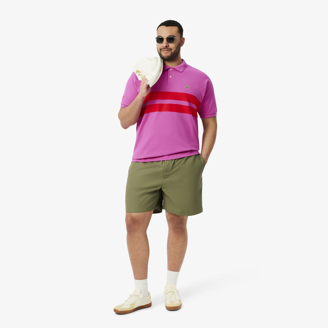 قميص بولو L.12.12 بقصة كلاسيكية صناعة فرنسية قميص بولو L.12.12 بقصة كلاسيكية صناعة فرنسية