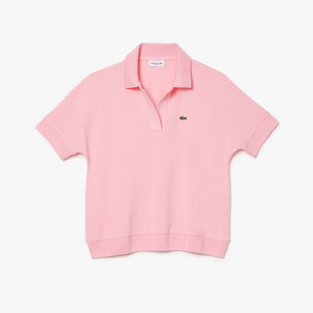 Women's Lacoste Loose fit Flowy Piqué Polo Shirt