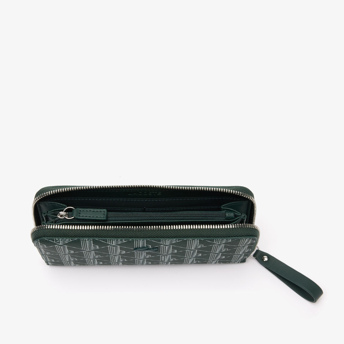 Women's Lacoste Monogram Print Zip Wallet Women's Lacoste Monogram Print Zip Wallet