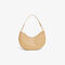 lacoste maheki embossed leather half moon purse