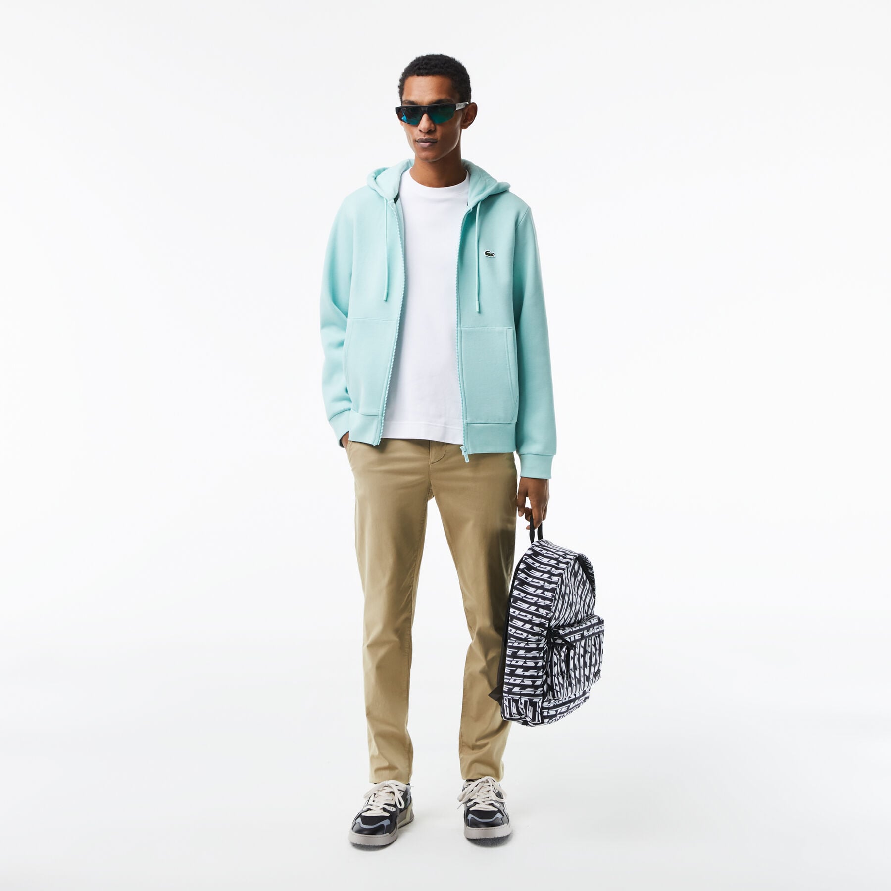 Men&rsquo;s Lacoste Neocroc Logo Print Backpack